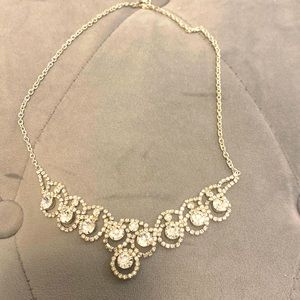 Costume diamond necklace